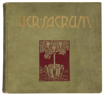 (KLIMT, GUSTAV / VIENNA SECESSION.) Ver Sacrum.